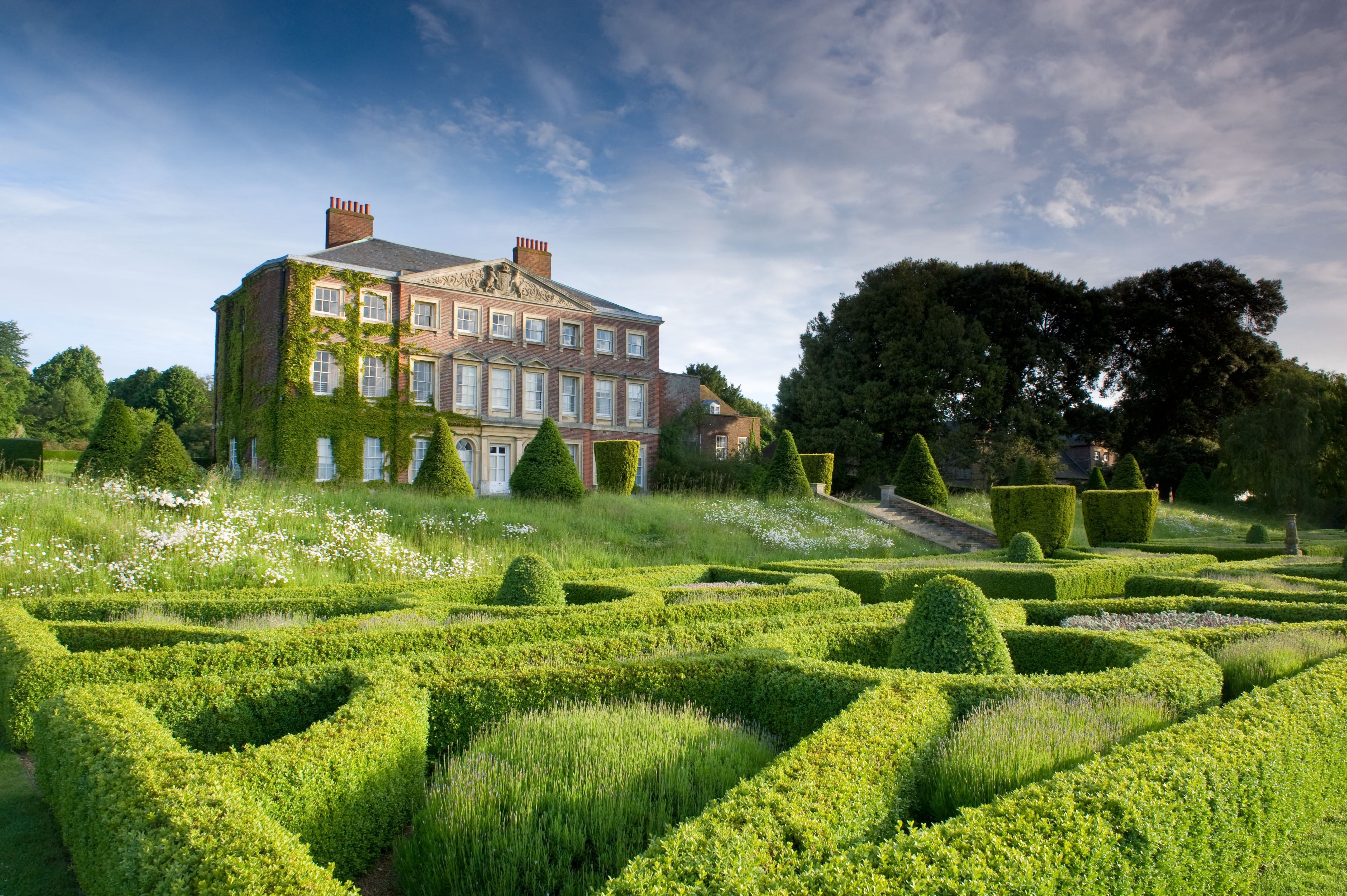 Goodnestone Park formal gardens