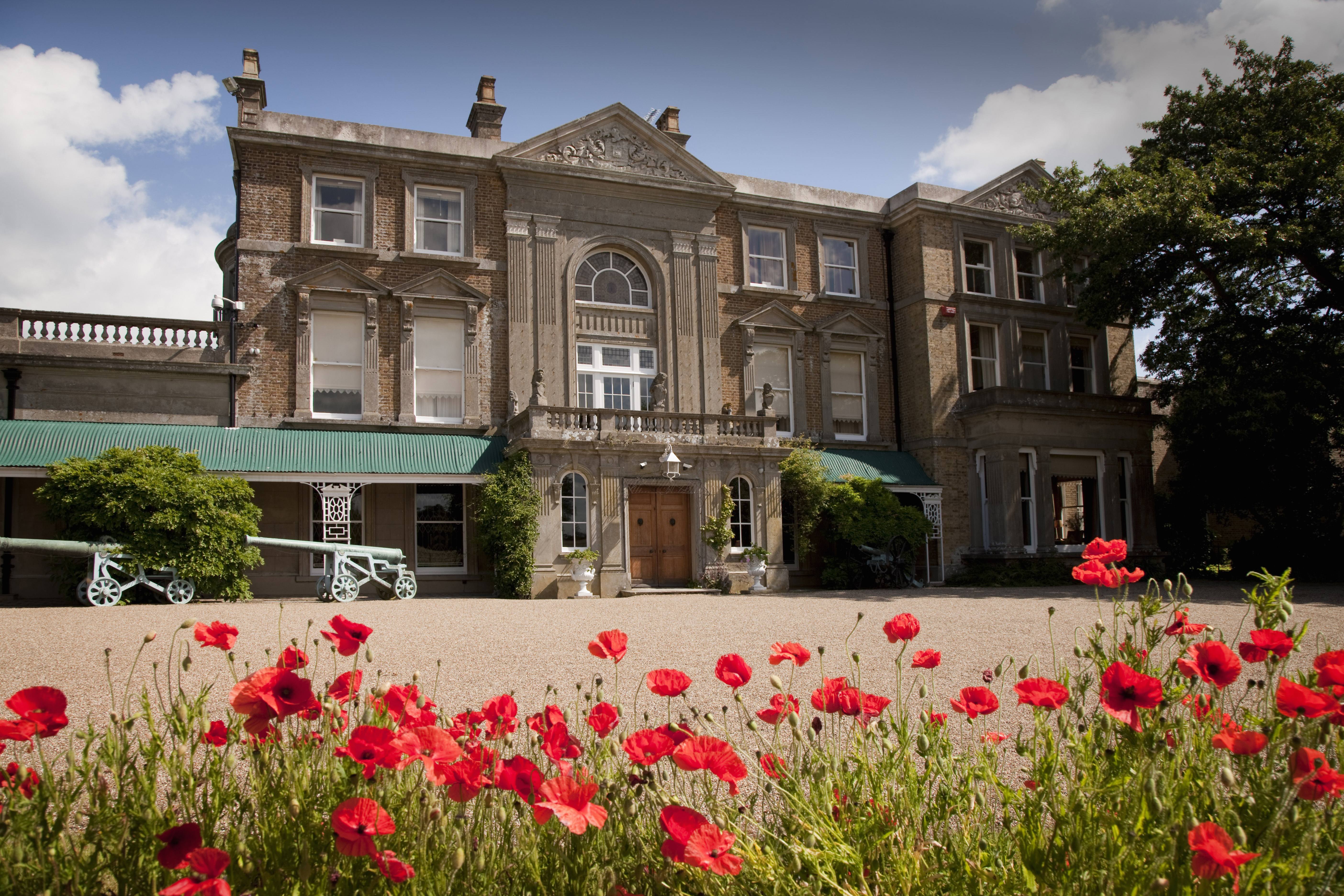 Quex Park exterior in summer