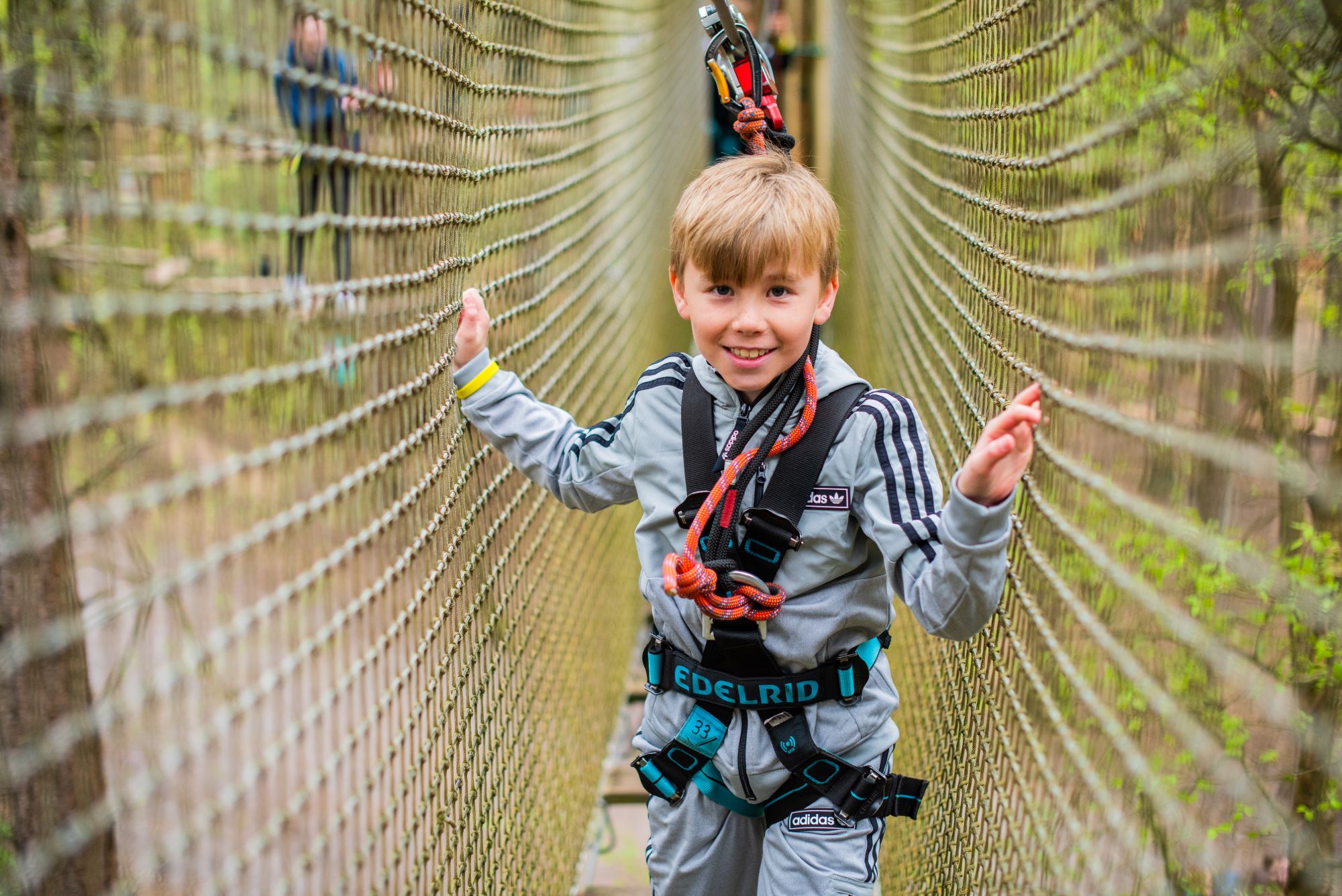 Child at Go Ape