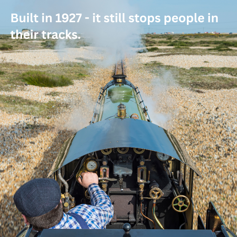 Built in 1927 - it still stops people in their tracks.
