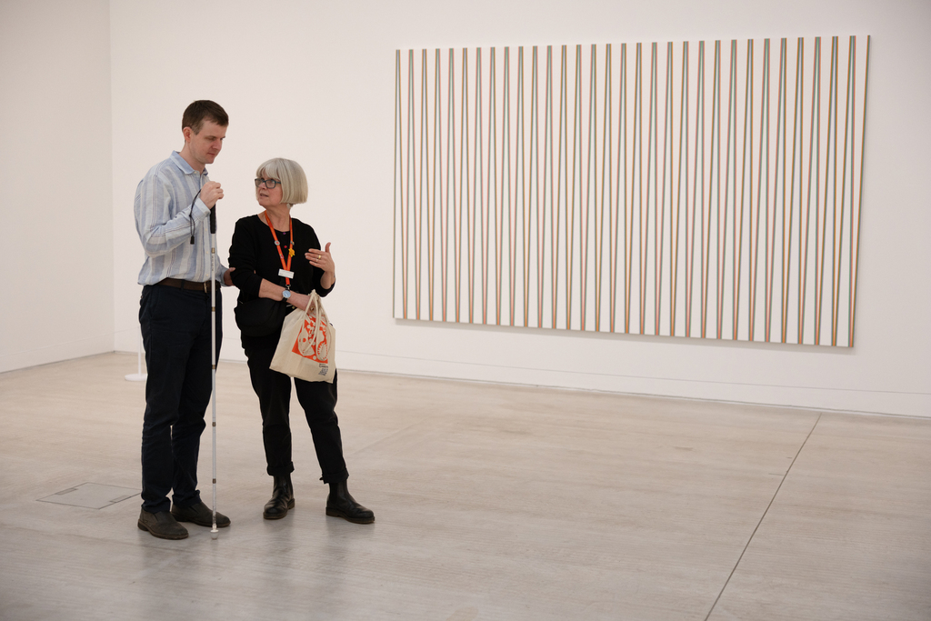 Bridget Riley Exhibition At Turner Contemporary