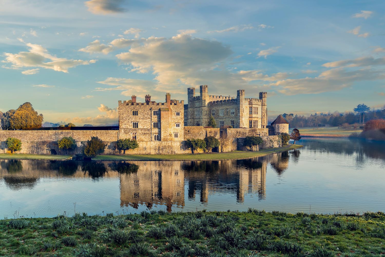 Bylumiere Leeds Castle Spring Morning 4044 Edit