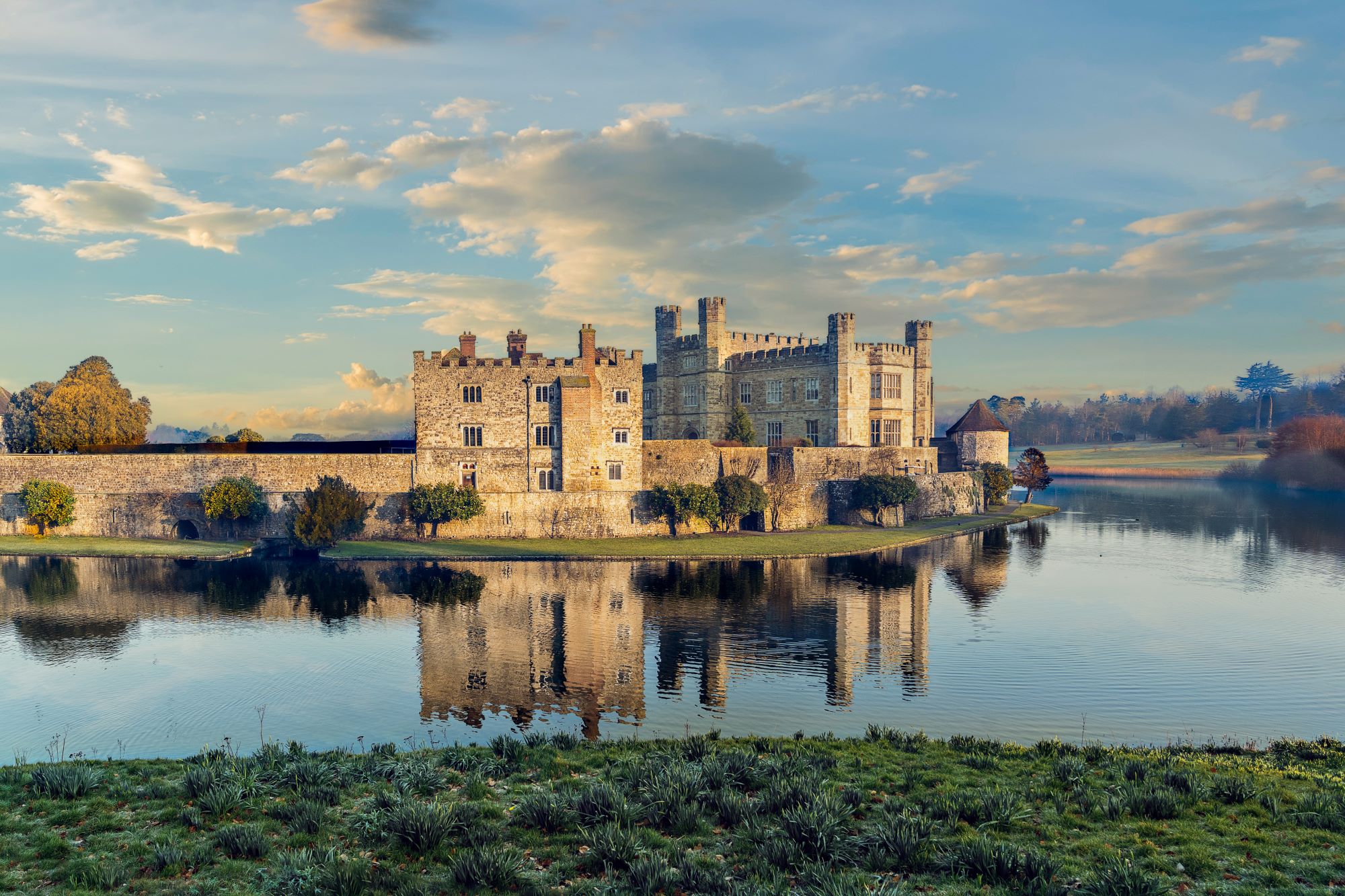 Bylumiere Leeds Castle Spring Morning 4044 Edit