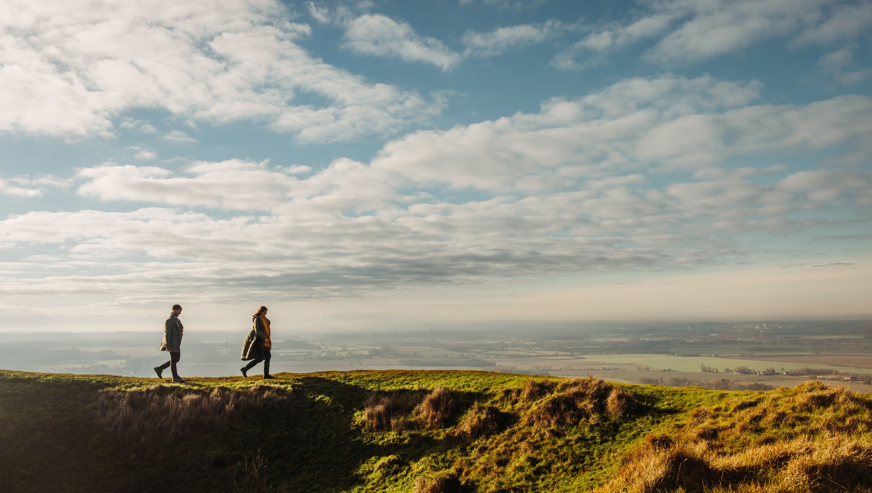 Couple on Wye Downs