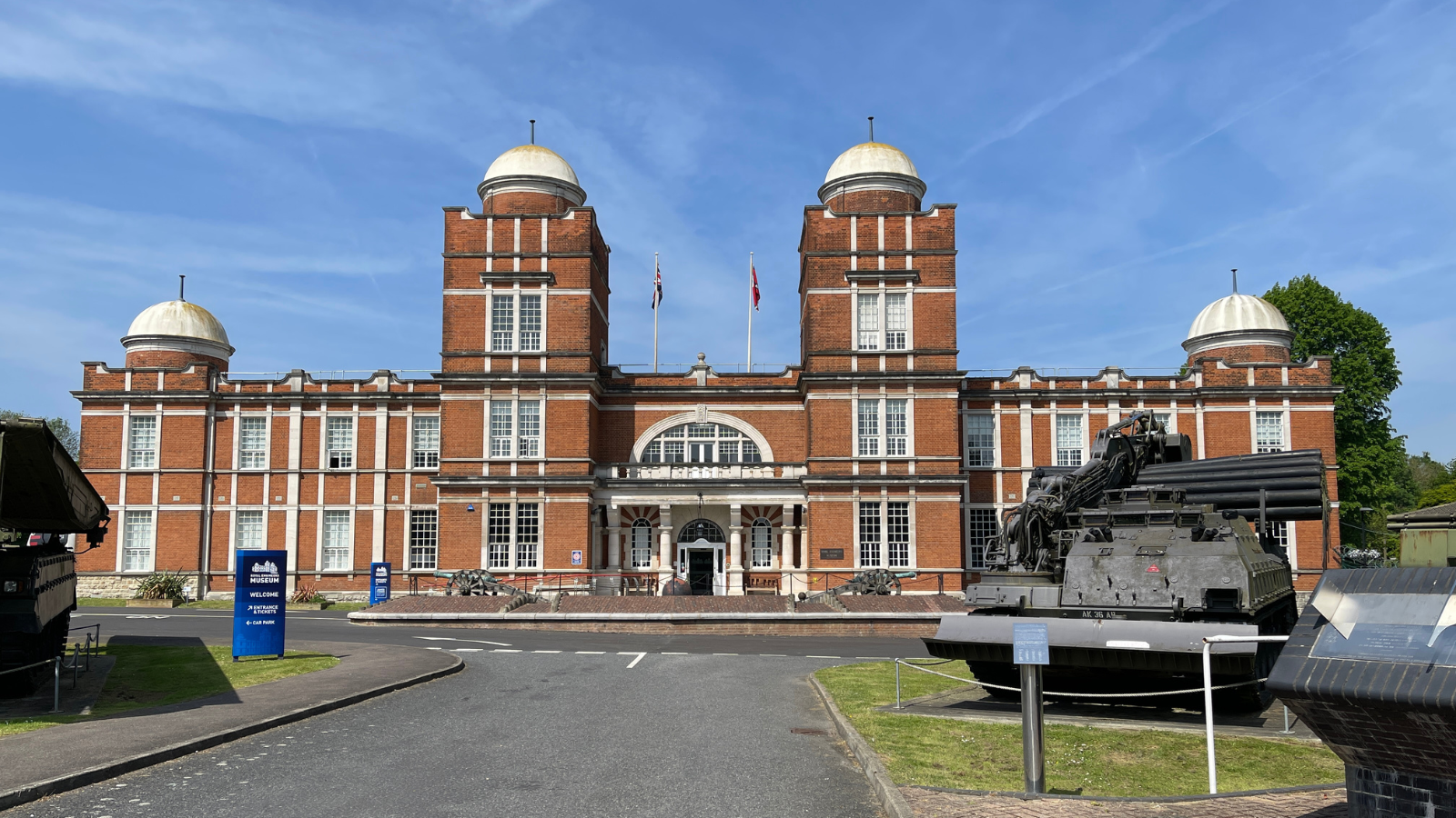 Outside of Royal Engineers Museum