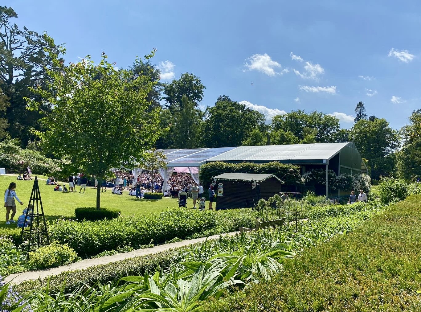 Hever Festival Theatre in summer