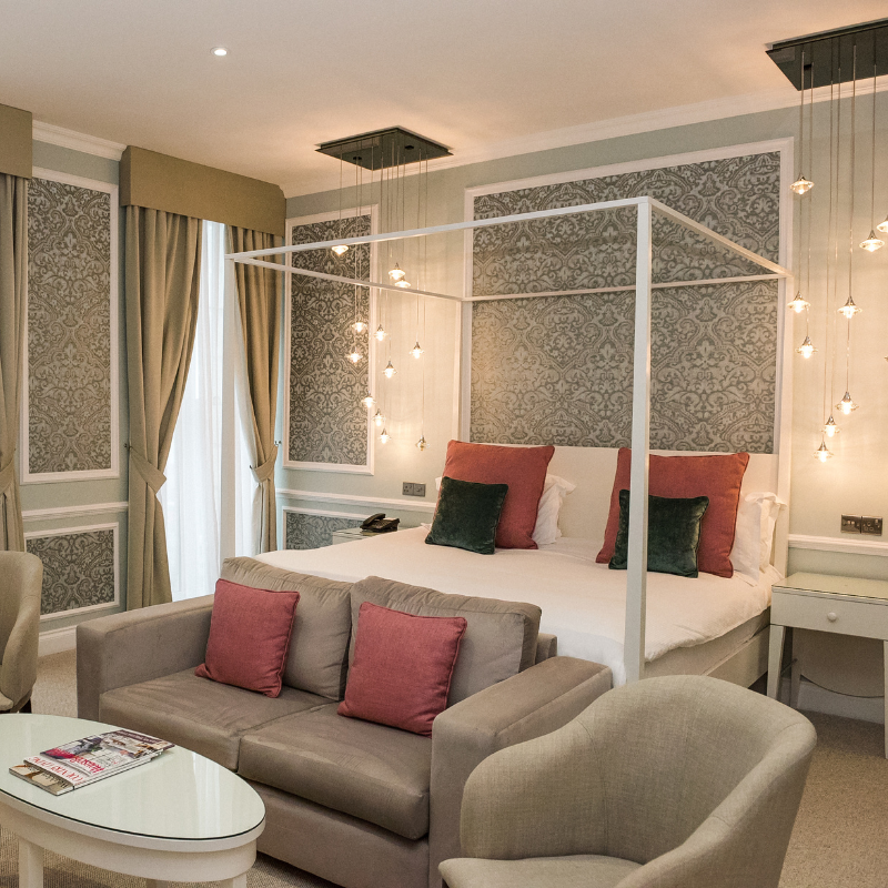 Bedroom at Hythe Imperial Hotel