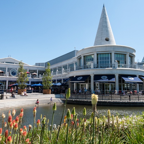 Outside Bluewater shopping centre