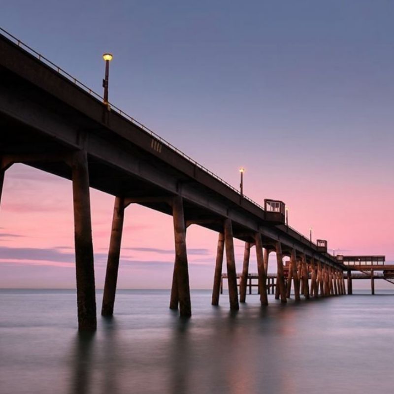 Deal Pier at sunset