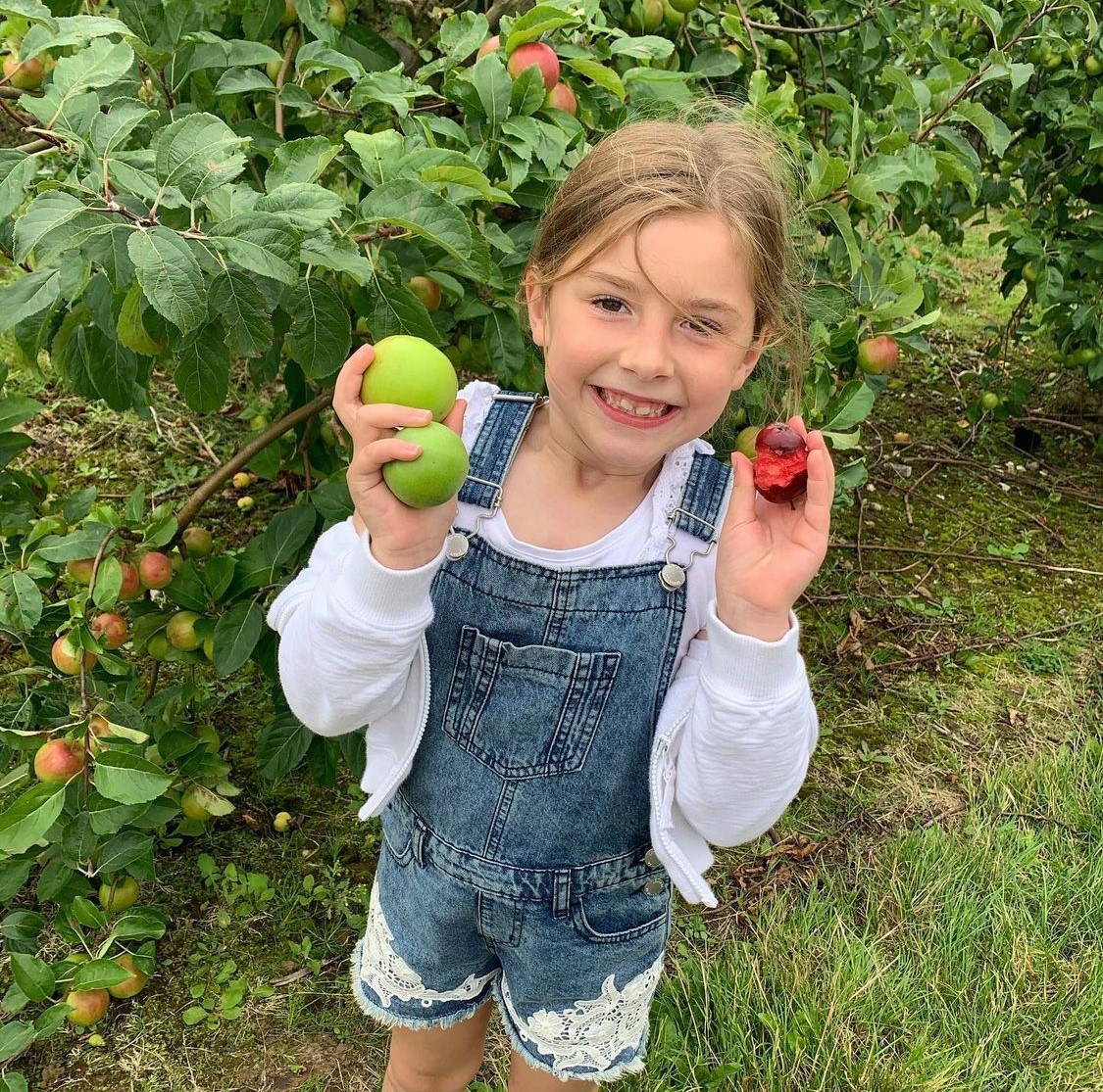 Kid With Apple